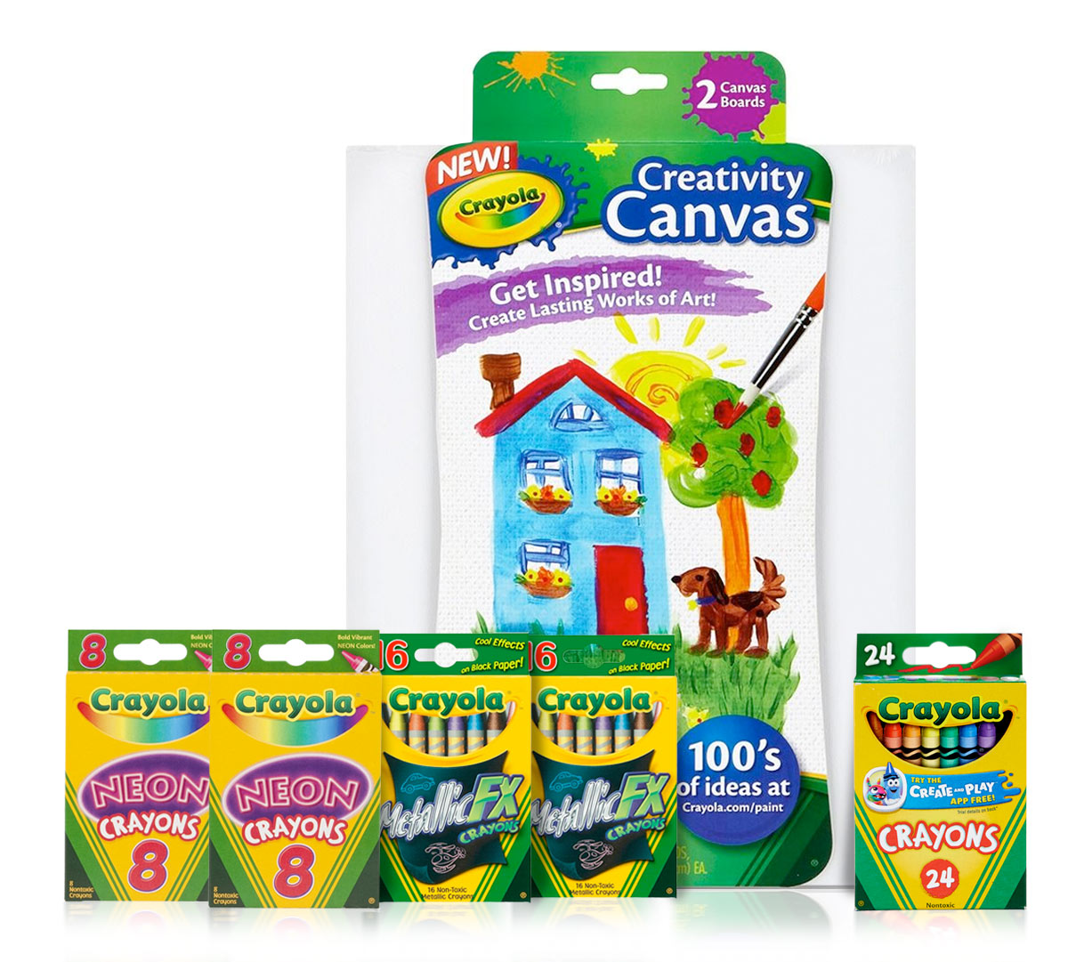 Crayon Melter Ultimate Canvas Crafts Refill Kit Crayola